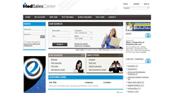 Desktop Screenshot of medsalesjob.com